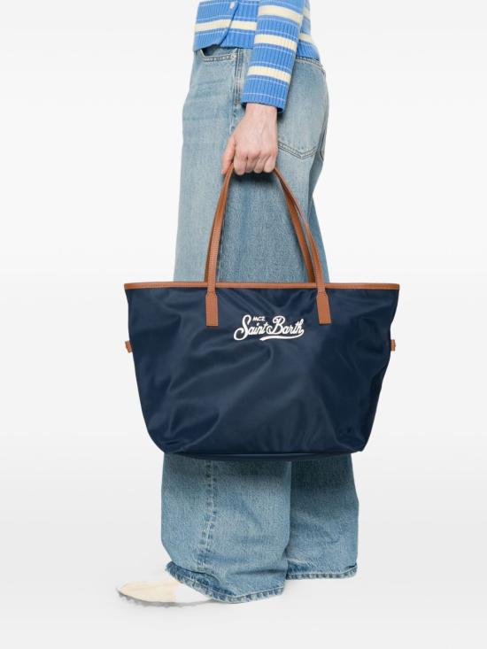 26SS 세인트바쓰 토트백 CB0002 01823L Blue - MC2 SAINT BARTH