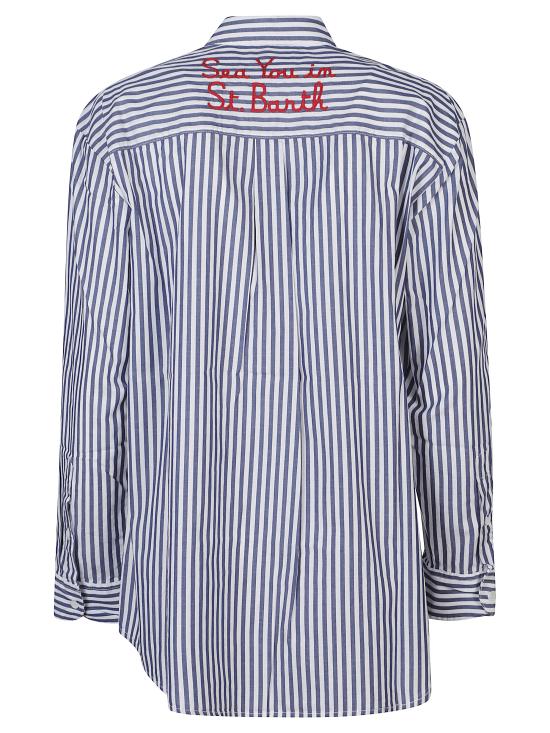 26SS 세인트바쓰 셔츠 BRIG001 00801L Blue - MC2 SAINT BARTH