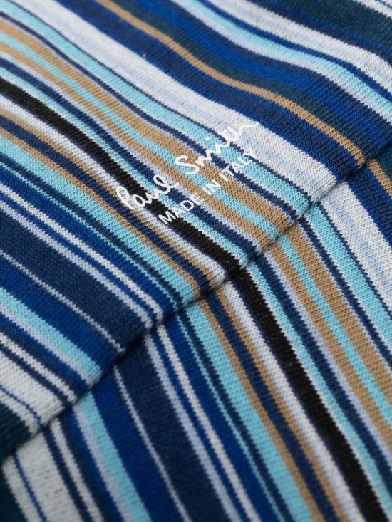 26SS 폴 스미스 양말 M1A380CI JMSTRP47 Blue - PAUL SMITH