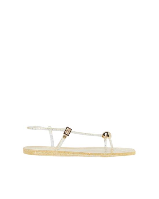  로플러랜달 샌들 로플러 랜달 다나 스트랩 젤리 샌들 샴페인