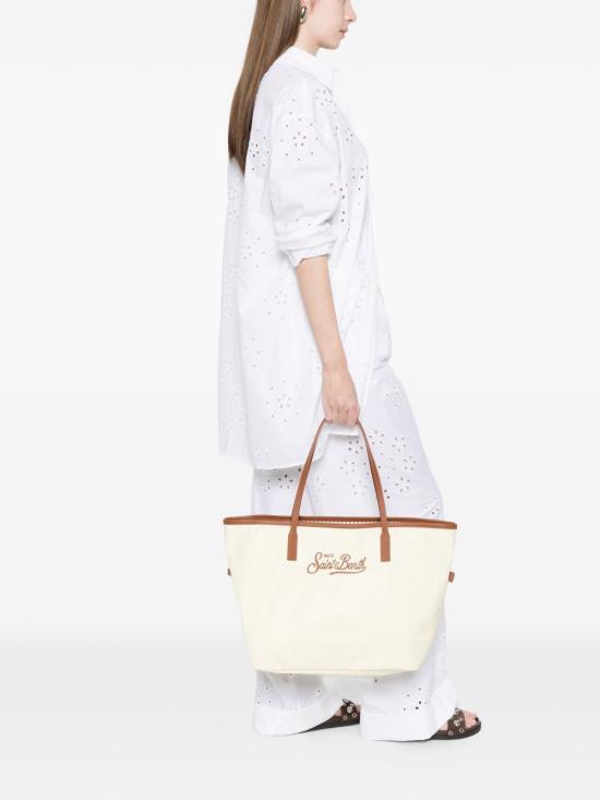 26SS 세인트바쓰 토트백 CB0002 01818L Cream - MC2 SAINT BARTH