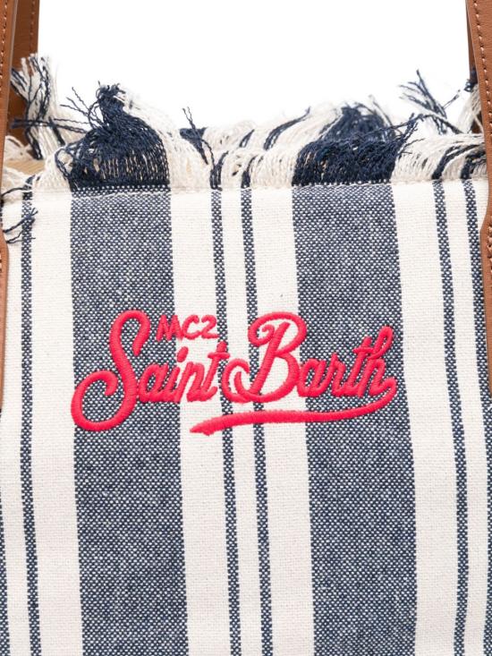 26SS 세인트바쓰 토트백 CBMF001 01762L Blue - MC2 SAINT BARTH