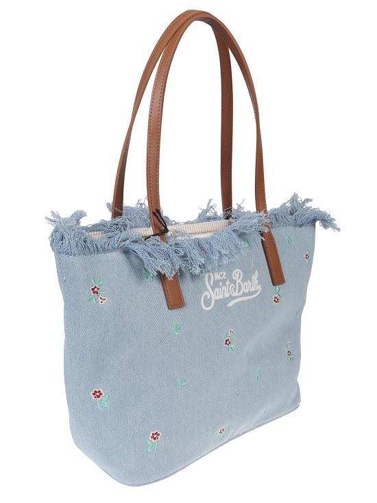 26SS 세인트바쓰 토트백 CBMF001 01760L Clear Blue - MC2 SAINT BARTH