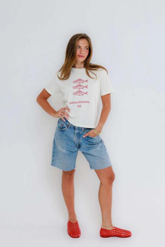  Sunny Somewhere 반팔 티셔츠 써니 섬웨어 사르딘스 에브리데이 티