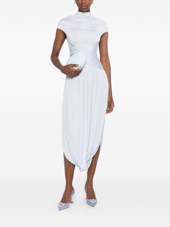 26SS 셀프 포트레이트 미디 원피스 167MB BLUE - SELF PORTRAIT