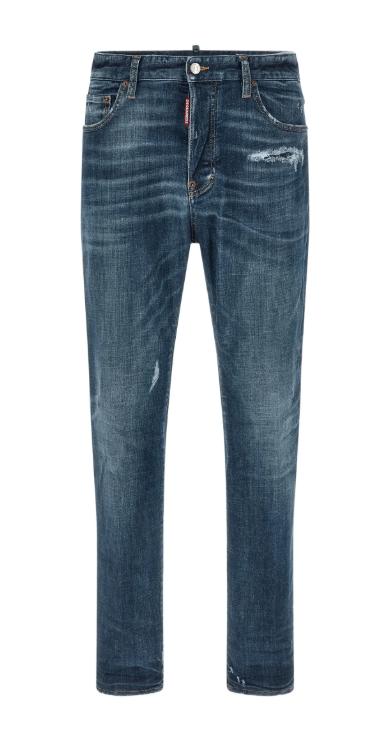 26SS 디스퀘어드2 스트레이트 팬츠 S74LB1925S30872 470 NAVY BLUE