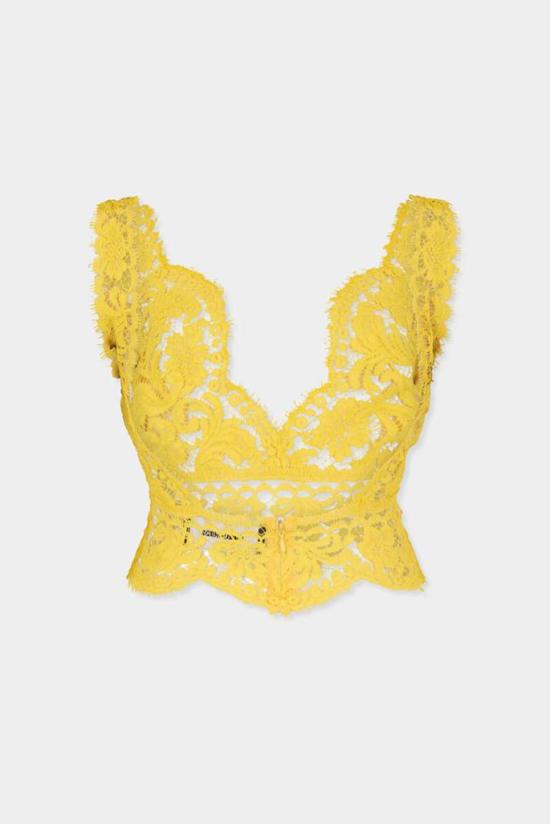 26SS 디스퀘어드2 민소매 티셔츠 S75NC1134S53834 171 BANANA - DSQUARED2