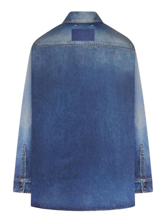 26SS 골든구스 머플러/스카프 GWP02525P002406 50100 BLUE - GOLDEN GOOSE