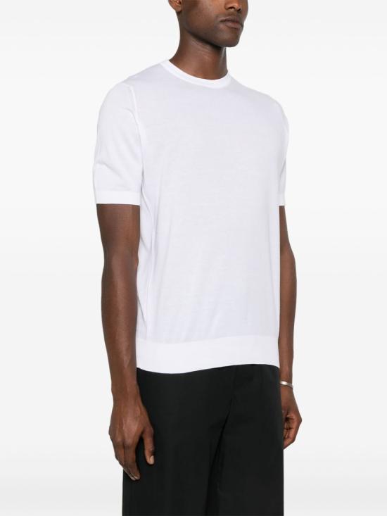 26SS 존스메들리 반팔 티셔츠 KEMPTON WHITE White - JOHN SMEDLEY