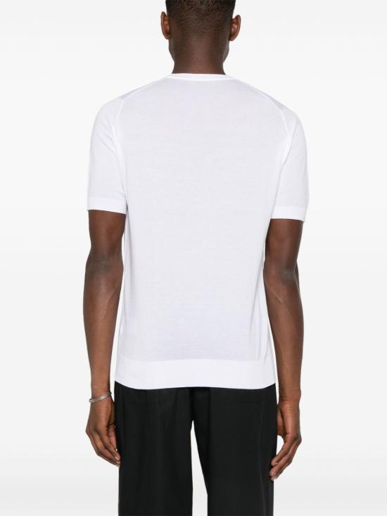 26SS 존스메들리 반팔 티셔츠 KEMPTON WHITE White - JOHN SMEDLEY