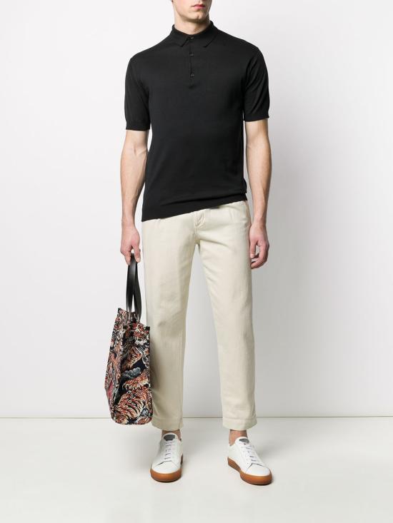 26SS 존스메들리 에이드리안 폴로 셔츠 ADRIAN BLACK Black - JOHN SMEDLEY