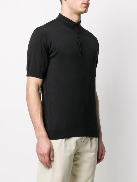 26SS 존스메들리 에이드리안 폴로 셔츠 ADRIAN BLACK Black - JOHN SMEDLEY