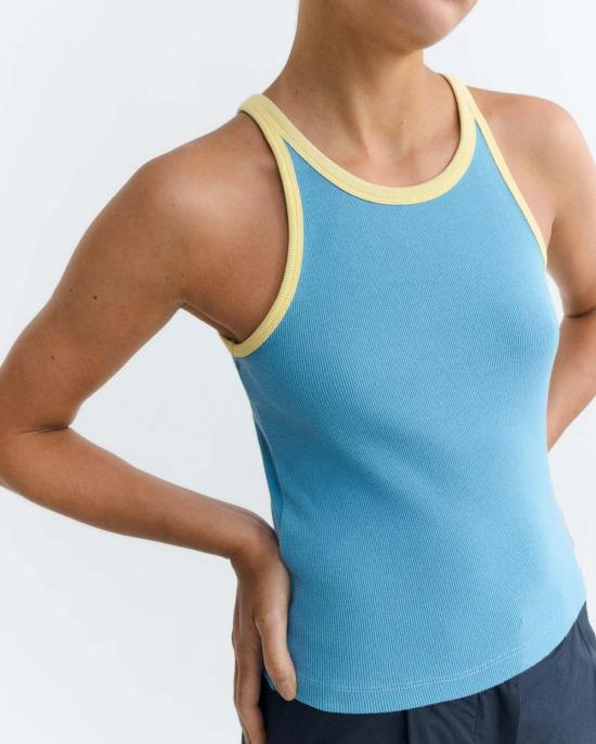  띵킹 뮤 블라우스 씽킹 무 다크 더스크 해리엇 탑 - THINKING MU