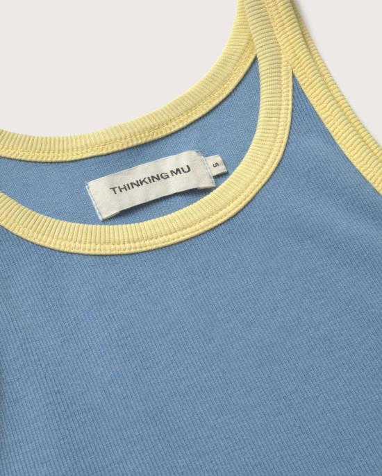  띵킹 뮤 블라우스 씽킹 무 다크 더스크 해리엇 탑 - THINKING MU