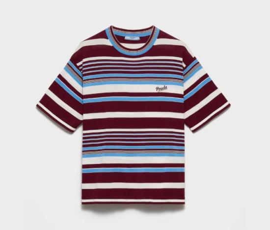 26SS 프라다 반팔 티셔츠 P24B3H19BR S OOOF0RUE