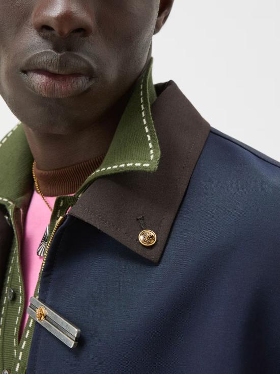 26SS 베르사체 수트 자켓 1024534 1A178422NL60 Brown - VERSACE