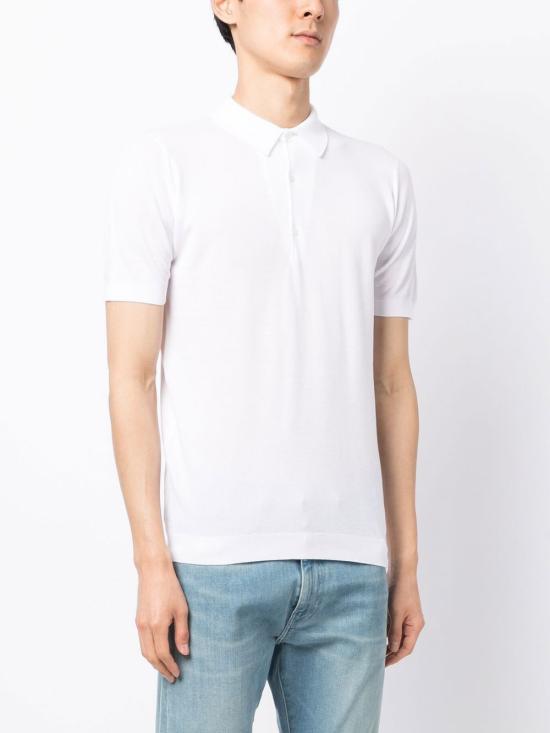 26SS 존스메들리 반팔 티셔츠 ROTH WHITE - JOHN SMEDLEY