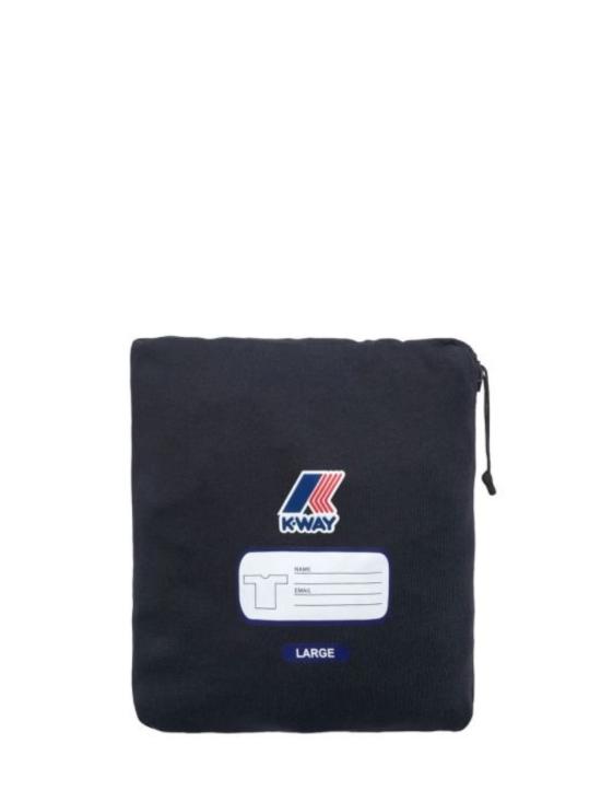 26SS 까웨 반팔 티셔츠 K7142KW K89 Blue - K-WAY