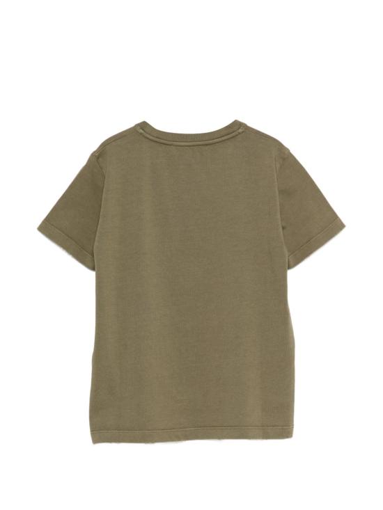 26SS [키즈] 골든구스 티셔츠 P002243 35479 Green - GOLDEN GOOSE