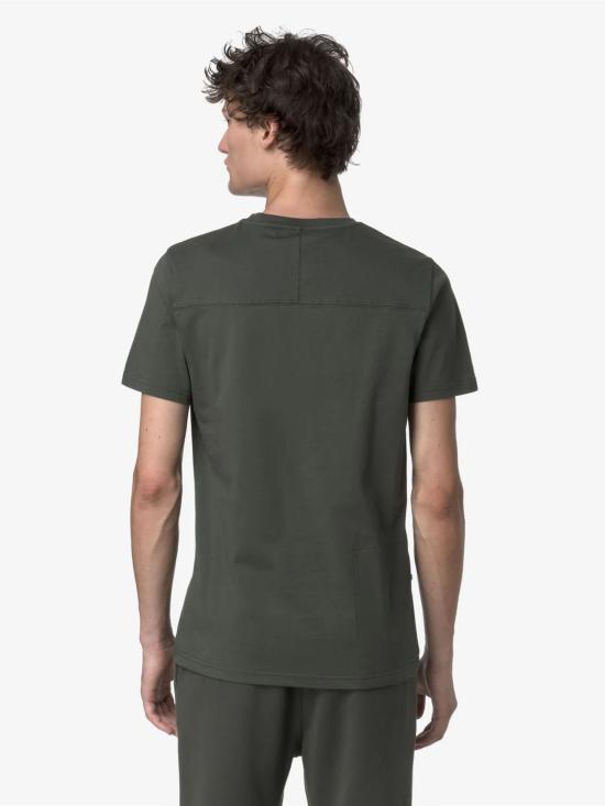 26SS 까웨 반팔 티셔츠 K7142KW WMR Green - K-WAY