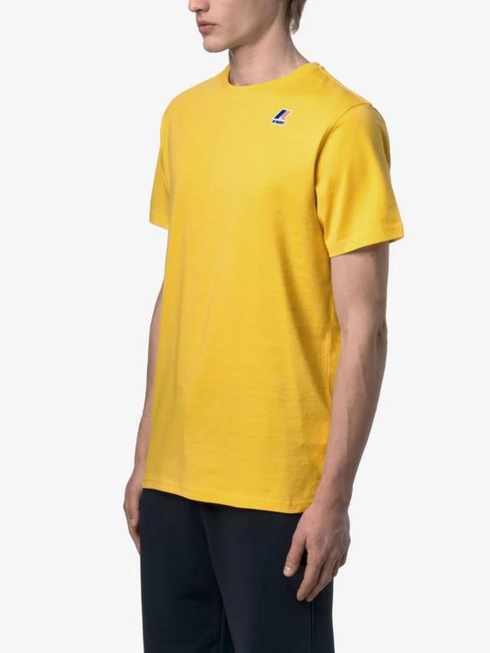 26SS 까웨 반팔 티셔츠 K7142KW T05 Yellow - K-WAY