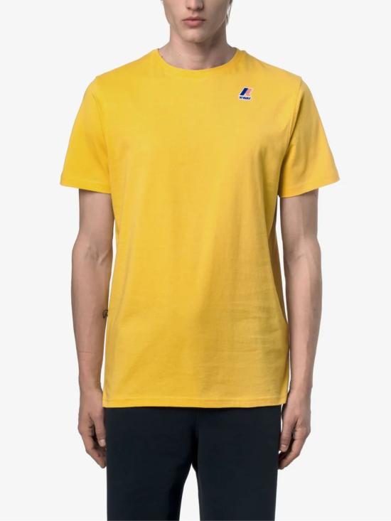 26SS 까웨 반팔 티셔츠 K7142KW T05 Yellow - K-WAY