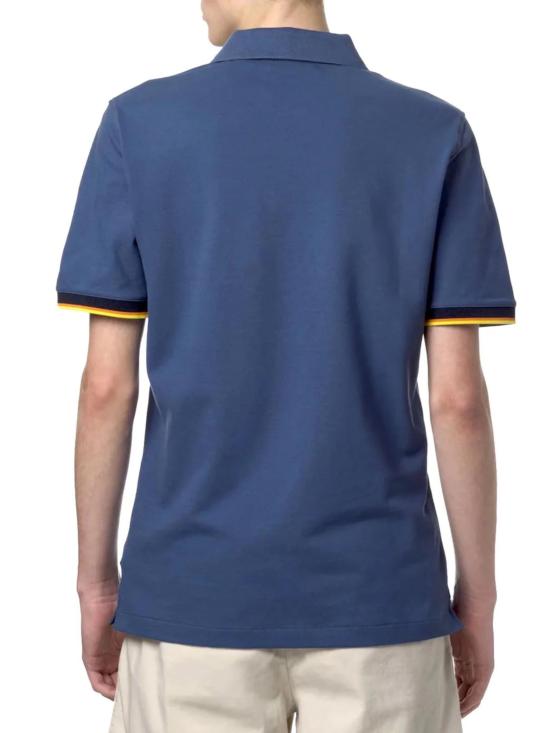 26SS 까웨 반팔 티셔츠 K1125BW B67 Blue - K-WAY