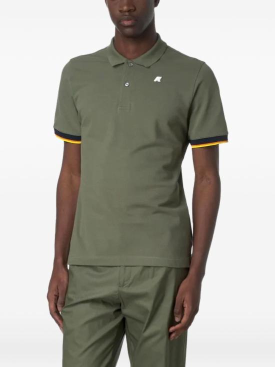 26SS 까웨 반팔 티셔츠 K1125BW V15 Green - K-WAY