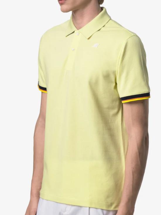26SS 까웨 반팔 티셔츠 K1125BW W0Z Yellow - K-WAY