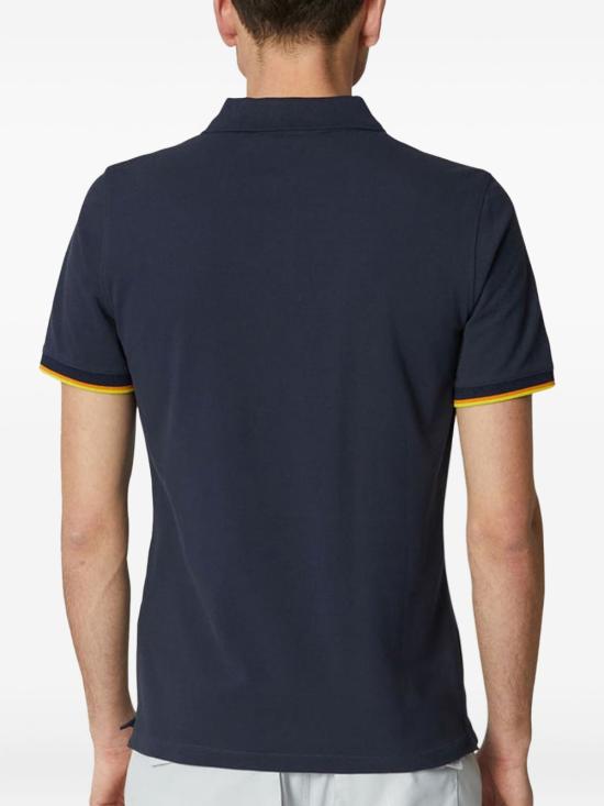 26SS 까웨 반팔 티셔츠 K1125BW K89 Blue - K-WAY