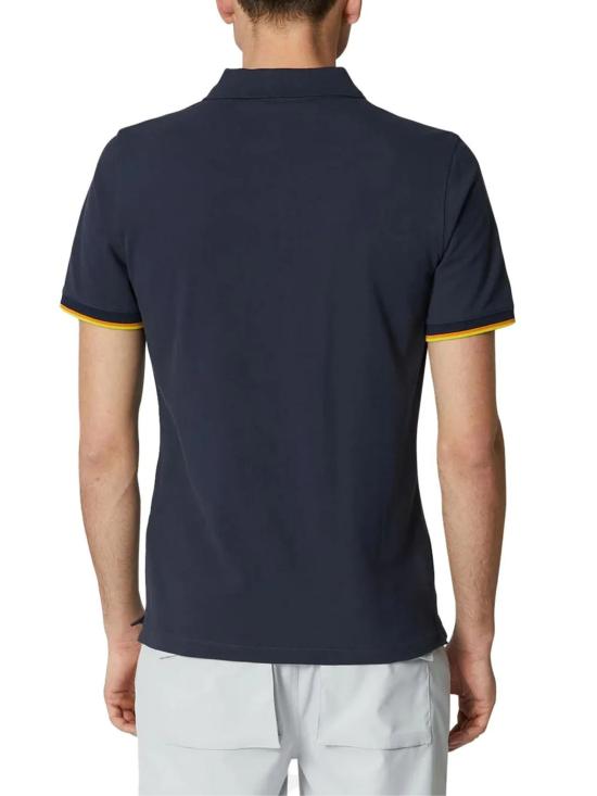 26SS 까웨 반팔 티셔츠 K1125BW K89 Blue - K-WAY