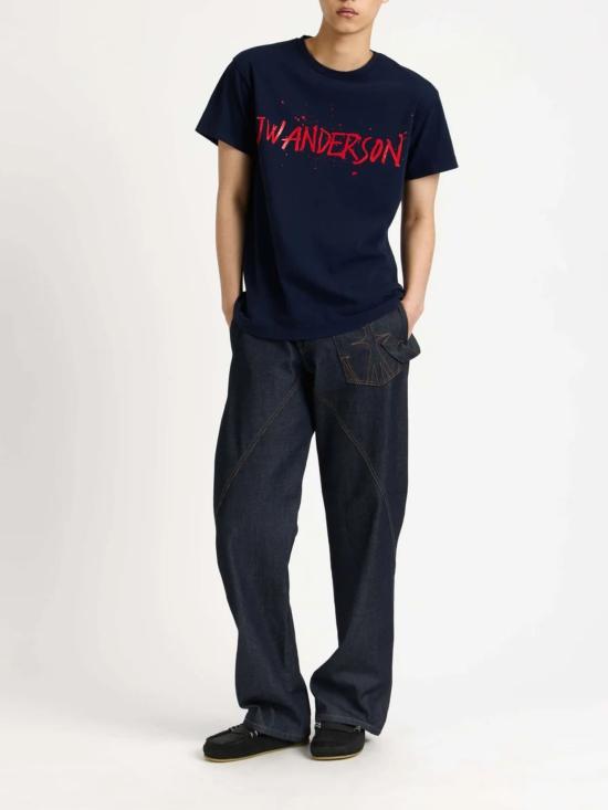 26SS JW앤더슨 반팔 티셔츠 JT0307 PG1936888 - JW ANDERSON