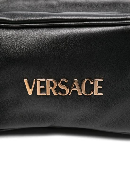 26SS 베르사체 VERSACE TAG 나파 미니 볼링백 1019178 1A131711B00V Black - VERSACE