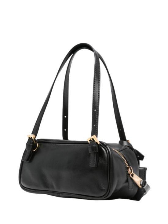 26SS 베르사체 VERSACE TAG 나파 미니 볼링백 1019178 1A131711B00V Black - VERSACE