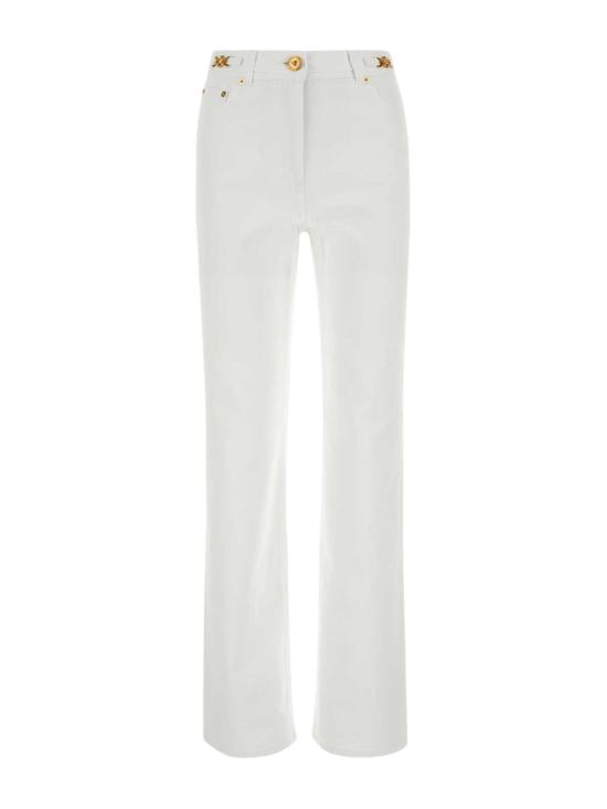 26SS 베르사체 데님 팬츠 1013745 1A085701D110 White