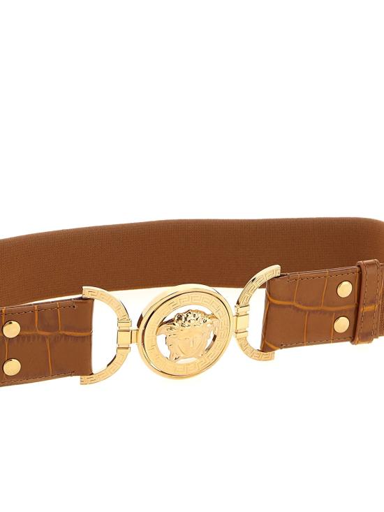 26SS 베르사체 레귤러 벨트 1016531 1A170561NF2V Brown - VERSACE