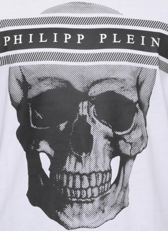26SS 필립 플레인 반팔 티셔츠 SAFCMTK8881 PJY002N01 White - PHILIPP PLEIN