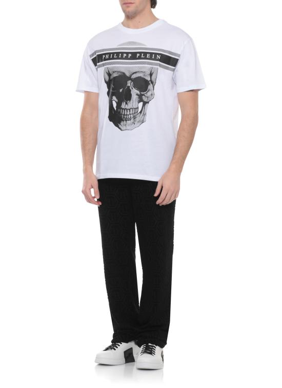 26SS 필립 플레인 반팔 티셔츠 SAFCMTK8881 PJY002N01 White - PHILIPP PLEIN