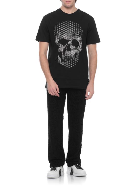 26SS 필립 플레인 반팔 티셔츠 SAFCMTK8686 PJY002N02 Black - PHILIPP PLEIN