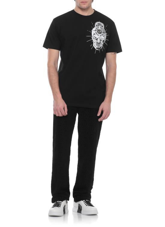 26SS 필립 플레인 반팔 티셔츠 SAFCMTK8857 PJY002N02 Black - PHILIPP PLEIN