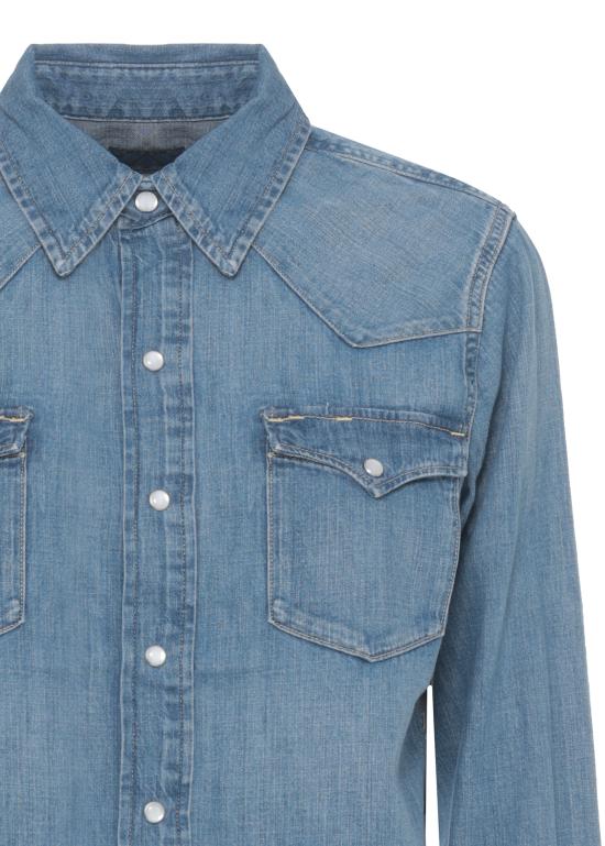 26SS 랄프 로렌 셔츠 211969402 001 Blue - RALPH LAUREN