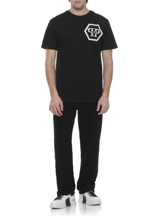 26SS 필립 플레인 반팔 티셔츠 SAFCMTK8886 PJY002N02 Black - PHILIPP PLEIN