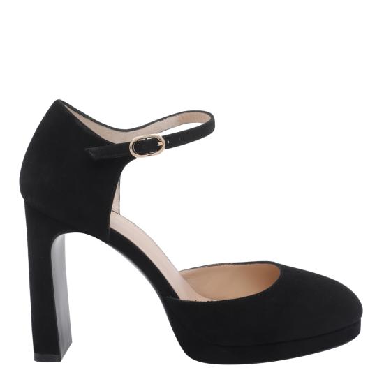 26SS 스튜어트 와이츠먼 힐/펌프스 SM973 BABETTE PLATFORM PUMP SUEBLK Black