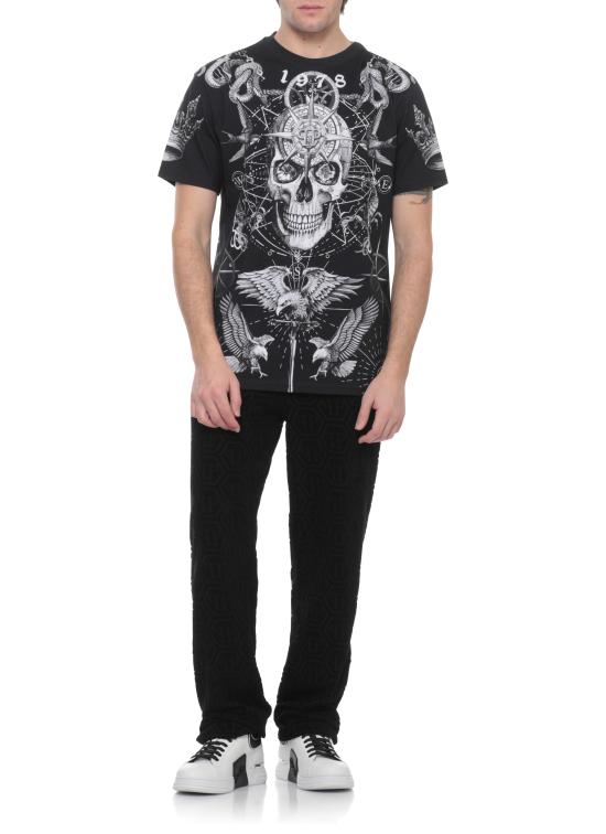 26SS 필립 플레인 반팔 티셔츠 SAFCMTK8850 PJY002N02 Black - PHILIPP PLEIN