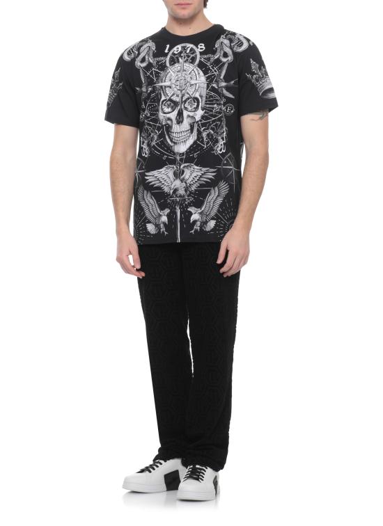 26SS 필립 플레인 반팔 티셔츠 SAFCMTK8850 PJY002N02 Black - PHILIPP PLEIN