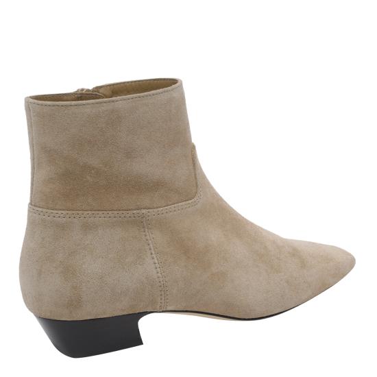 26SS 스튜어트 와이츠먼 부츠 SN065 STASSI ZIP BOOTIE SKDYPB Beige - STUART WEITZMAN