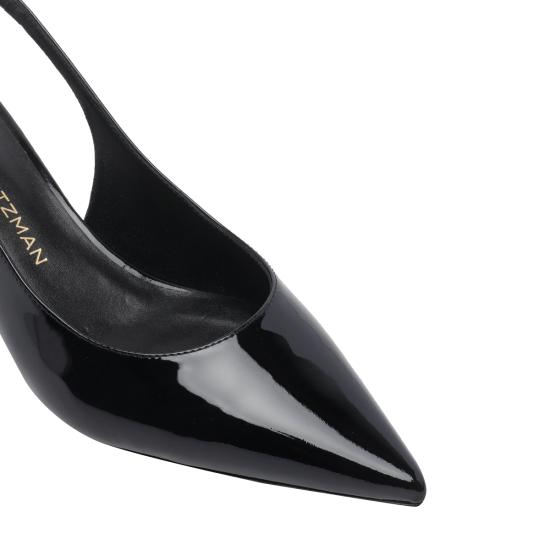 26SS 스튜어트 와이츠먼 힐/펌프스 SM912 STUARTINI SLINGBACK 50 PATBLK Black - STUART WEITZMAN