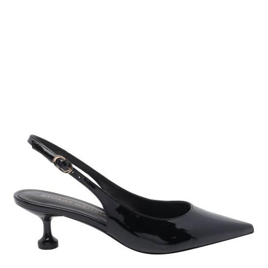26SS 스튜어트 와이츠먼 힐/펌프스 SM912 STUARTINI SLINGBACK 50 PATBLK Black