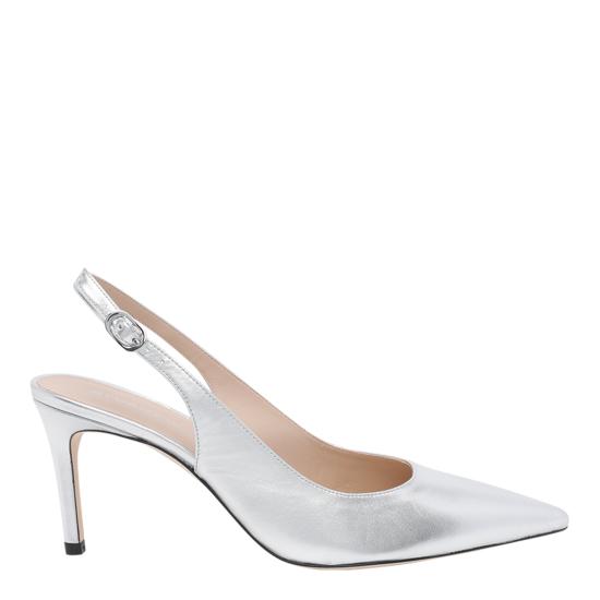 26SS 스튜어트 와이츠먼 힐/펌프스 SK671 STUART POWER SLINGBACK 75 LIDSLV Silver