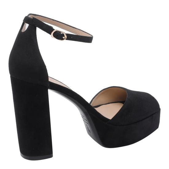 26SS 스튜어트 와이츠먼 힐/펌프스 SN123 SABRINA ANKLE STRAP PLATFORM SUEBLK Black - STUART WEITZMAN